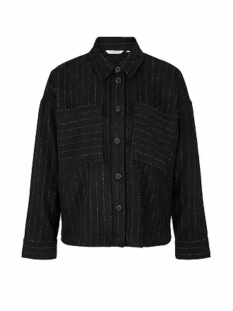 TOM TAILOR | Overshirt | schwarz