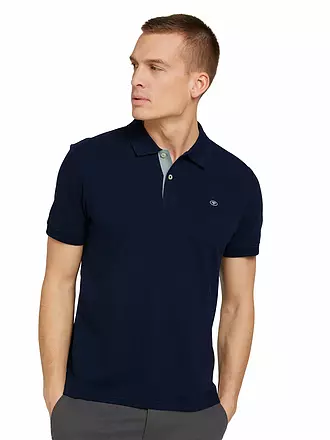 TOM TAILOR | Poloshirt | schwarz