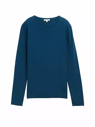 TOM TAILOR | Pullover | petrol