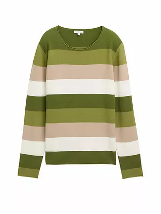 TOM TAILOR | Pullover | grün