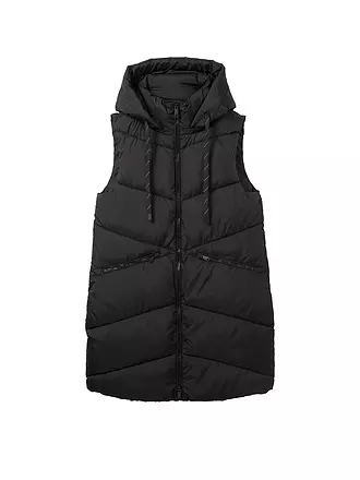 TOM TAILOR | Steppgilet | grün