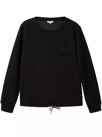 TOM TAILOR | Sweater | schwarz