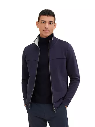 TOM TAILOR | Sweatjacke | blau