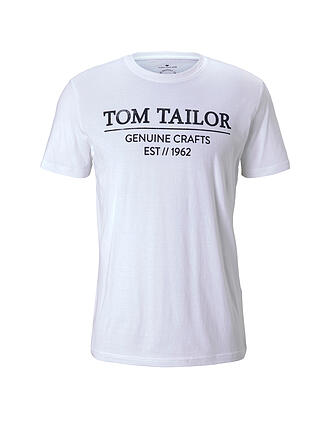 TOM TAILOR | T Shirt | weiß