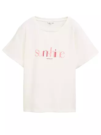 TOM TAILOR | T-Shirt | weiss