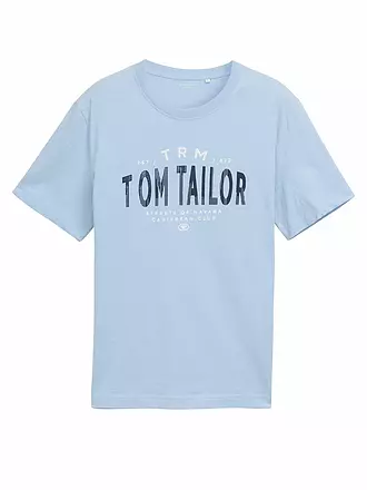 TOM TAILOR | T-Shirt | hellblau