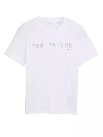 TOM TAILOR | T-Shirt | weiss