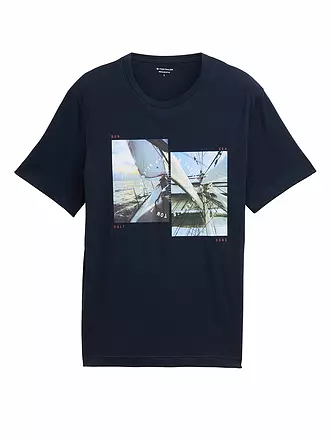 TOM TAILOR | T-Shirt | dunkelblau