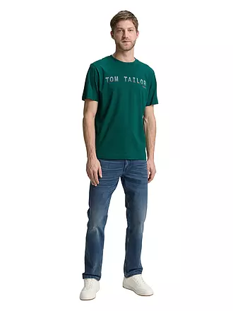TOM TAILOR | T-Shirt | dunkelgrün