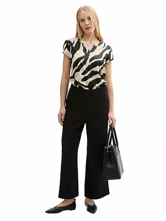 TOM TAILOR | T-Shirt | schwarz