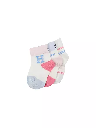 TOMMY HILFIGER | Baby Socken 3er Pkg. olympic blue | rosa