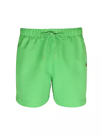 TOMMY HILFIGER | Badeshorts | grün