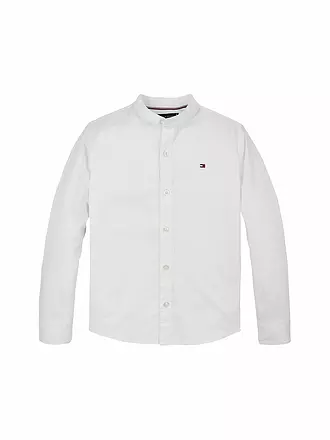 TOMMY HILFIGER | Jungen Hemd | weiss