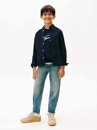 TOMMY HILFIGER | Jungen Hemd | dunkelblau