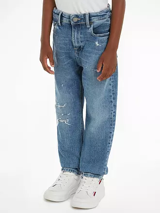 TOMMY HILFIGER | Jungen Jeans Straight Fit ARCHIVE WORN IN  | 