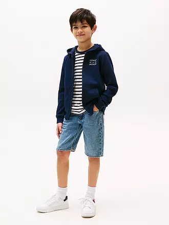 TOMMY HILFIGER | Jungen Kapuzensweatjacke | grün