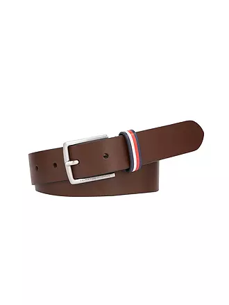 TOMMY HILFIGER | Jungen Ledergürtel | braun