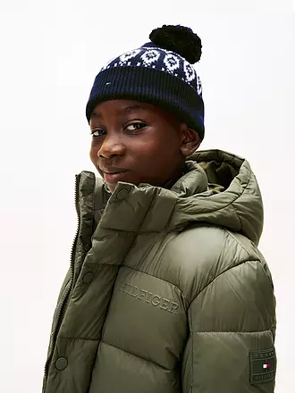 TOMMY HILFIGER | Jungen Mütze - Haube | schwarz