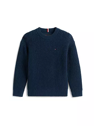 TOMMY HILFIGER | Jungen Pullover | dunkelblau