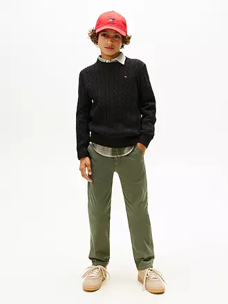 TOMMY HILFIGER | Jungen Pullover | schwarz