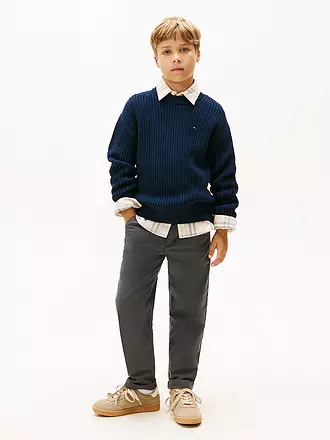 TOMMY HILFIGER | Jungen Pullover | dunkelblau