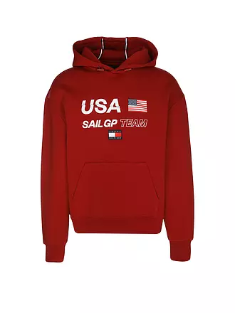 TOMMY HILFIGER | Kapuzensweater - Hoodie TH x SailGP | rot