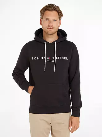 TOMMY HILFIGER | Kapuzensweater - Hoodie | schwarz