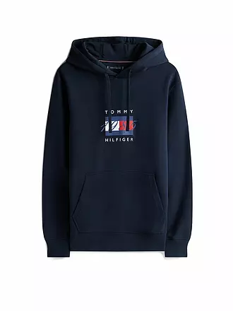 TOMMY HILFIGER | Kapuzensweater - Hoodie | schwarz