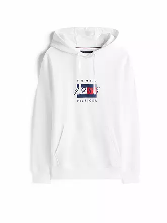 TOMMY HILFIGER | Kapuzensweater - Hoodie | weiss