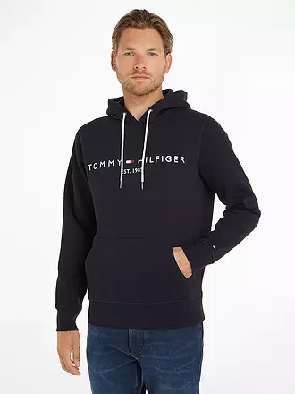 TOMMY HILFIGER | Kapuzensweater - Hoodie | schwarz