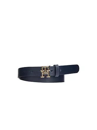 TOMMY HILFIGER | Ledergürtel | schwarz