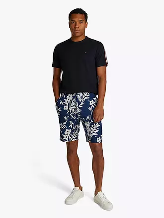 TOMMY HILFIGER | Leinenshorts HARLEM | dunkelblau