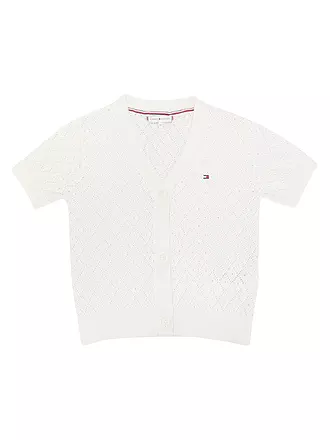 TOMMY HILFIGER | Mädchen Cardigan | creme