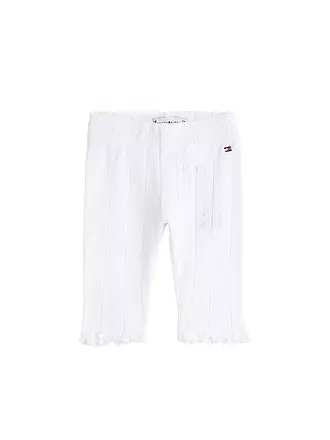 TOMMY HILFIGER | Mädchen Leggings | weiss