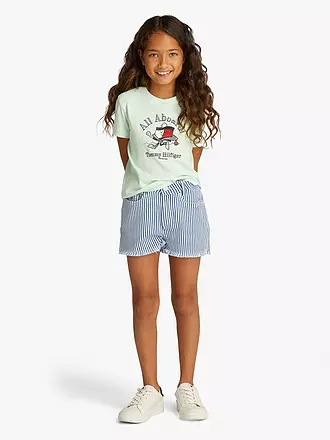 TOMMY HILFIGER | Mädchen Shorts HARPER | hellblau