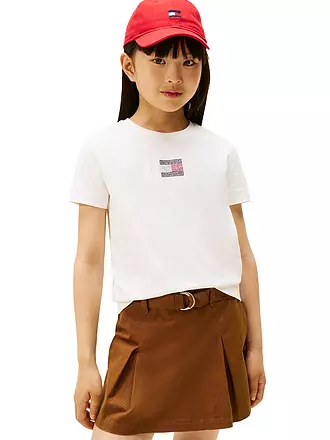 TOMMY HILFIGER | Mädchen T-Shirt | weiss