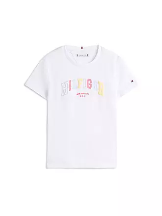 TOMMY HILFIGER | Mädchen T-Shirt | weiss