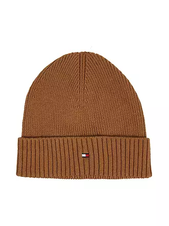 TOMMY HILFIGER | Mütze - Haube ESSENTIAL | camel