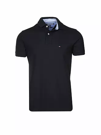 TOMMY HILFIGER | Poloshirt Regular Fit PERFORMANCE | schwarz