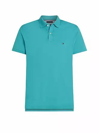 TOMMY HILFIGER | Poloshirt Regular Fit PERFORMANCE | türkis
