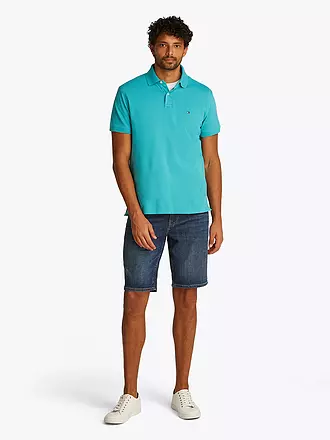TOMMY HILFIGER | Poloshirt Regular Fit PERFORMANCE | türkis