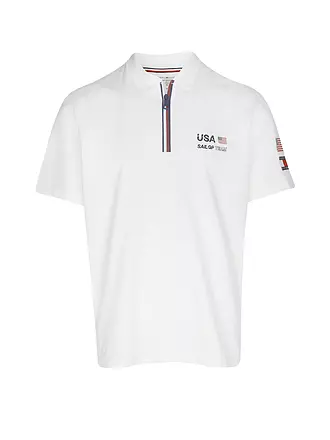TOMMY HILFIGER | Poloshirt TH x SailGP | schwarz