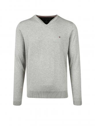TOMMY HILFIGER | Pullover Regular Fit | grau
