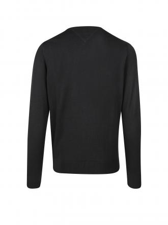 TOMMY HILFIGER | Pullover Regular Fit | schwarz