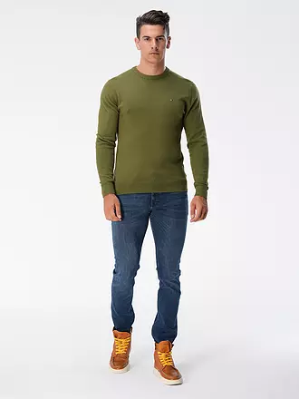 TOMMY HILFIGER | Pullover | grün