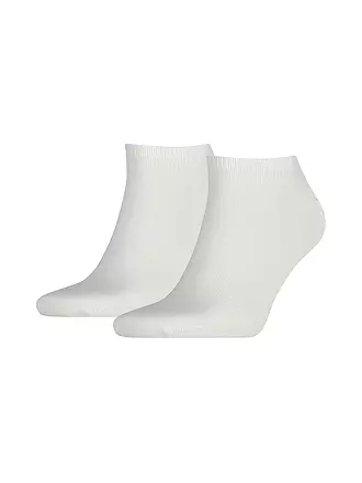 TOMMY HILFIGER | Sneaker Socken 2-er Pkg. weiss | beige