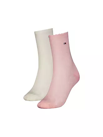 TOMMY HILFIGER | Socken 2-er Pkg pink | dunkelblau
