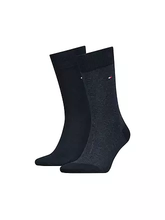 TOMMY HILFIGER | Socken 2er Pkg black | dunkelblau