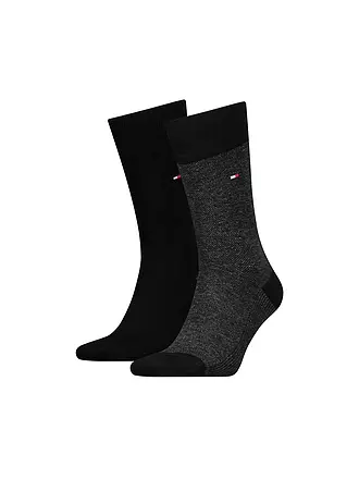 TOMMY HILFIGER | Socken 2er Pkg black | dunkelblau