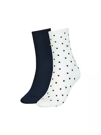 TOMMY HILFIGER | Socken 2er Pkg. off white | schwarz